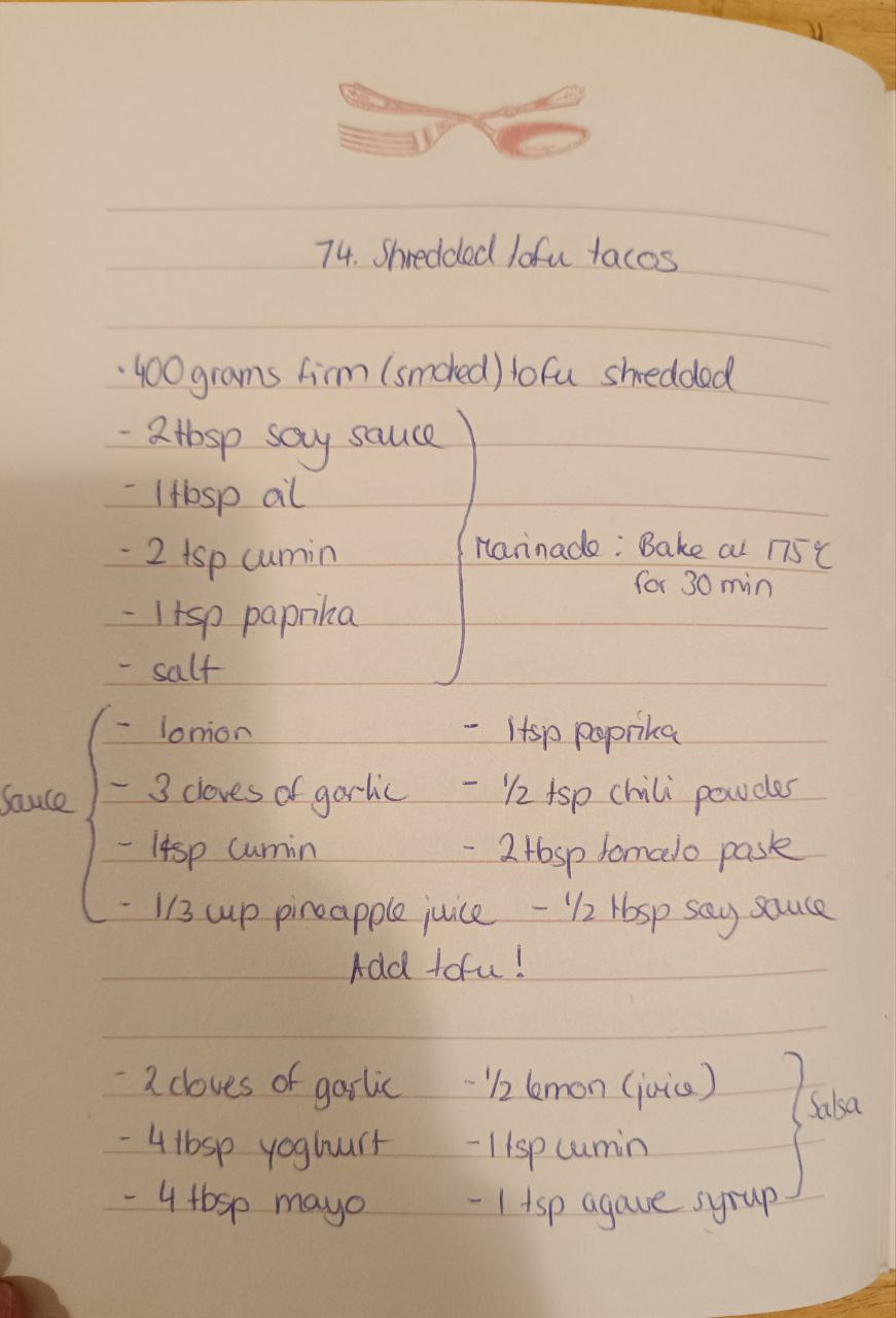 Shredded Tofu Tacos